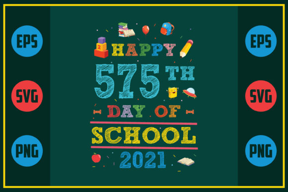 Celebrating 575 Days of School with Embroidery